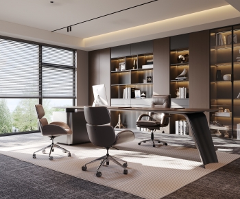 Modern Manager's Office-ID:947439744