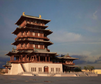 Chinese Style Tower-ID:269923939
