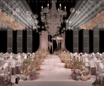 Modern Banquet Hall-ID:372744087