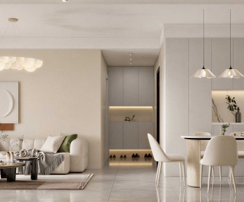 Modern A Living Room-ID:397648105
