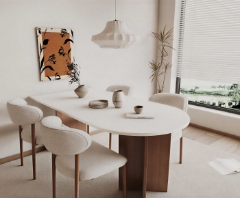 Modern Dining Table And Chairs-ID:452923068
