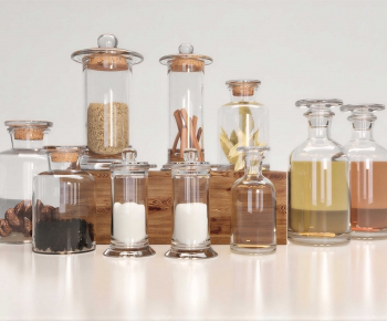 Modern Seasoning Jar-ID:590657004