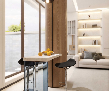 Modern A Living Room-ID:458650111