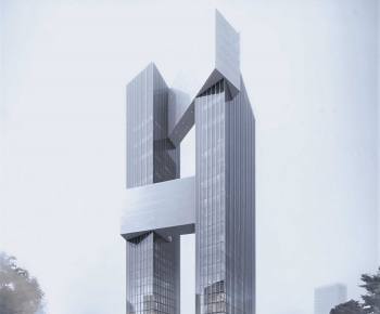 Modern Appearance Of Commercial Building-ID:373135093
