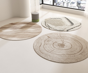 Modern Circular Carpet-ID:488679419