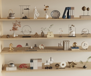 New Chinese Style Decorative Set-ID:124516019