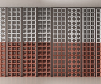 Modern Cement Brick Screen Partition-ID:472161059