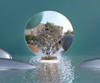 Modern Sculpture Sketch-ID:114429071