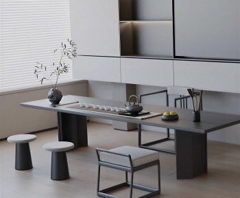 New Chinese Style Tea Tables And Chairs-ID:330550917