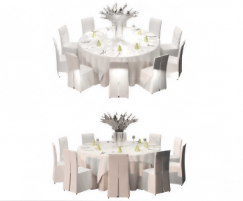 Modern Dining Table And Chairs-ID:548103096