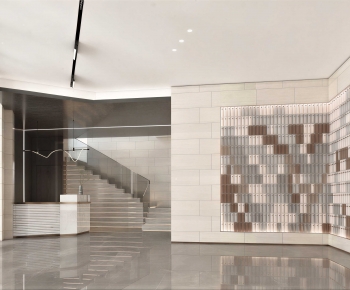 Modern Office Reception Desk-ID:355379103