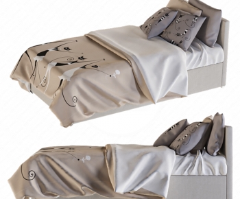Modern Child's Bed-ID:522641901