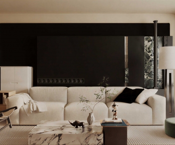 Wabi-sabi Style A Living Room-ID:499425894