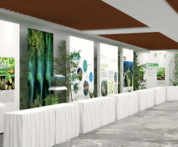 Modern Exhibition Hall-ID:573720938