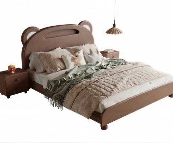 Modern Child's Bed-ID:995322948