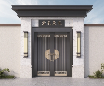 New Chinese Style Gate-ID:678548882