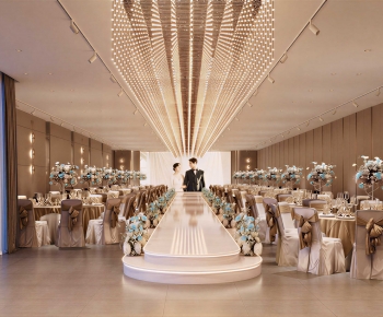 Modern Banquet Hall-ID:840112922