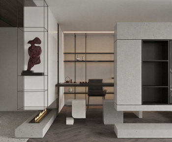 Modern A Living Room-ID:318811897