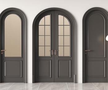 French Style Single Door-ID:402448897
