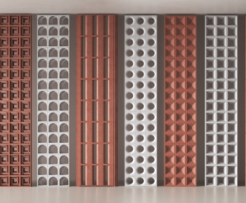 Modern Cement Brick Screen Partition-ID:247332105