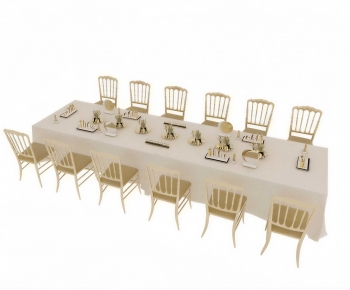 Modern Dining Table And Chairs-ID:583261973