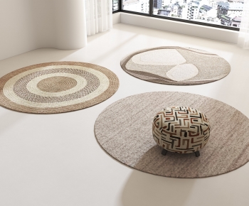 Modern Circular Carpet-ID:594439039