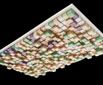 Modern Suspended Ceiling-ID:775840331