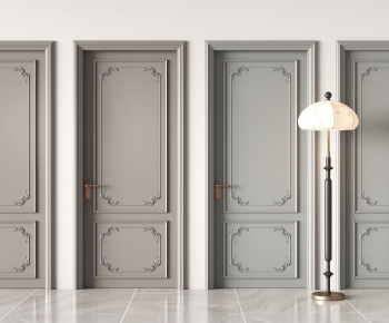 French Style Single Door-ID:803799655
