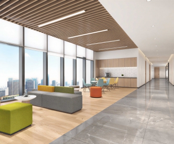 Modern Office Tea Room-ID:429489615