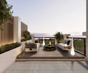 Modern Terrace-ID:445940023
