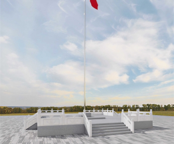 New Chinese Style Park Landscape-ID:309989932