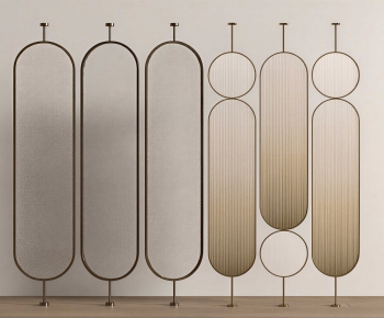 Modern Glass Screen Partition-ID:509011034