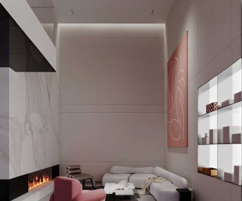 Modern A Living Room-ID:529140004