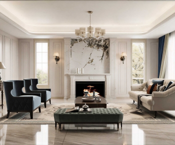 Modern A Living Room-ID:813719993