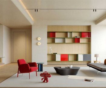 Modern A Living Room-ID:173404937