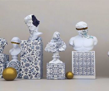 Simple European Style Sculpture-ID:136085031