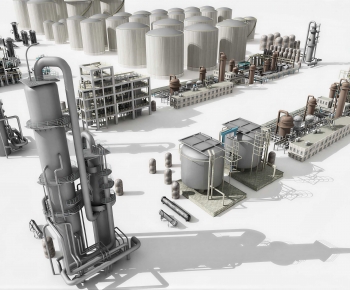 Modern Industrial Building-ID:234472997