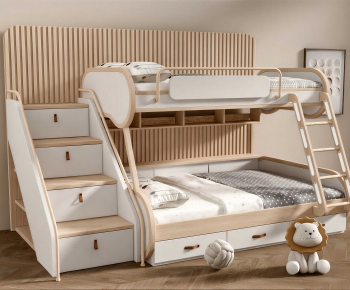 Modern Bunk Bed-ID:318810968