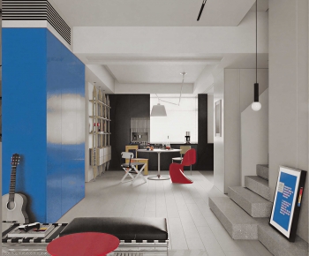 Modern A Living Room-ID:753830917