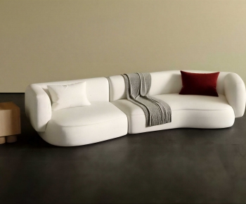 Modern Curved Sofa-ID:377454047