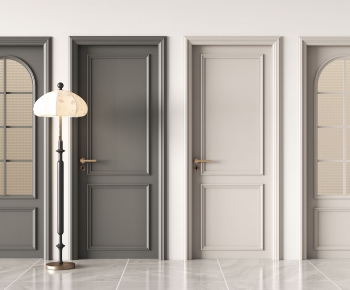 French Style Single Door-ID:312649019
