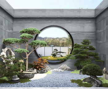 New Chinese Style Courtyard/landscape-ID:918431042