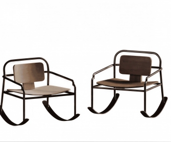 Retro Style Rocking Chair-ID:661096108