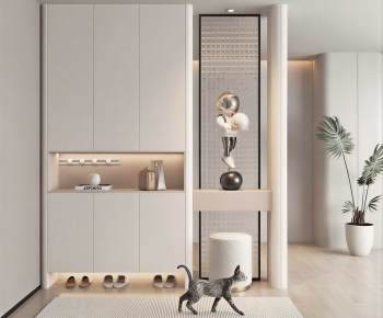 Modern Entrance Cabinet-ID:656230494