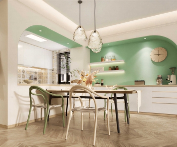 Nordic Style Dining Room-ID:480196002