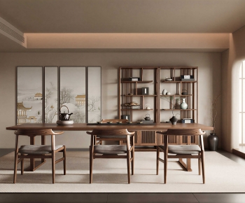 New Chinese Style Tea House-ID:520483977