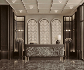 New Chinese Style Lobby Hall-ID:656980041