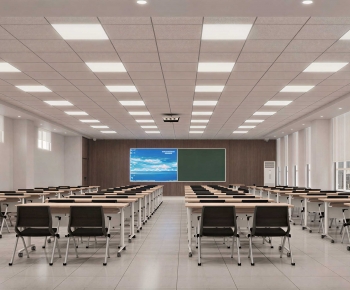 Modern School Classrooms-ID:464629893