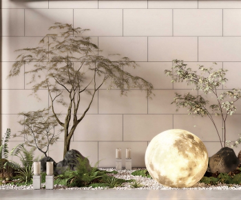 New Chinese Style Plant Landscaping-ID:474706895