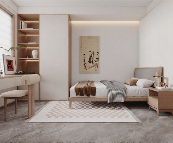 New Chinese Style Bedroom-ID:523483042